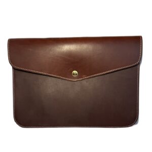 ŚWIAT WESTERNU - Skórzana teczka na dokumenty