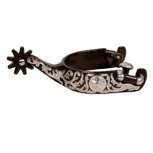 ŚWIAT WESTERNU - Ostrogi westernowe Antique Floral