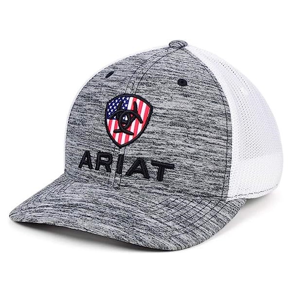 ŚWIAT WESTERNU - Czapka Ariat Youth Heather Grey
