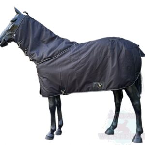 ŚWIAT WESTERNU- Derka zimowa padokowa 300g 1200D Black