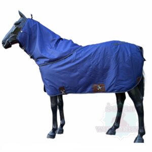 ŚWIAT WESTERNU- Derka zimowa padokowa 300g 1200D Navy