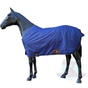 ŚWIAT WESTERNU- Derka zimowa padokowa150g 1200D Navy