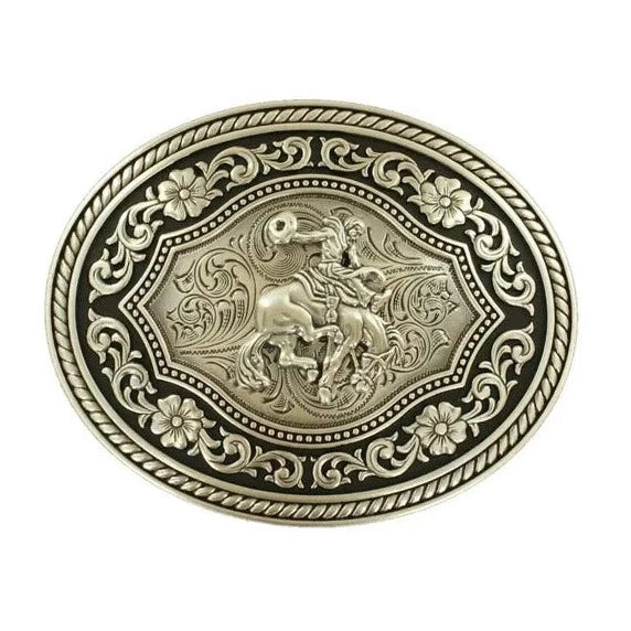 Świat Westernu- Klamra do paska Bronc Rider