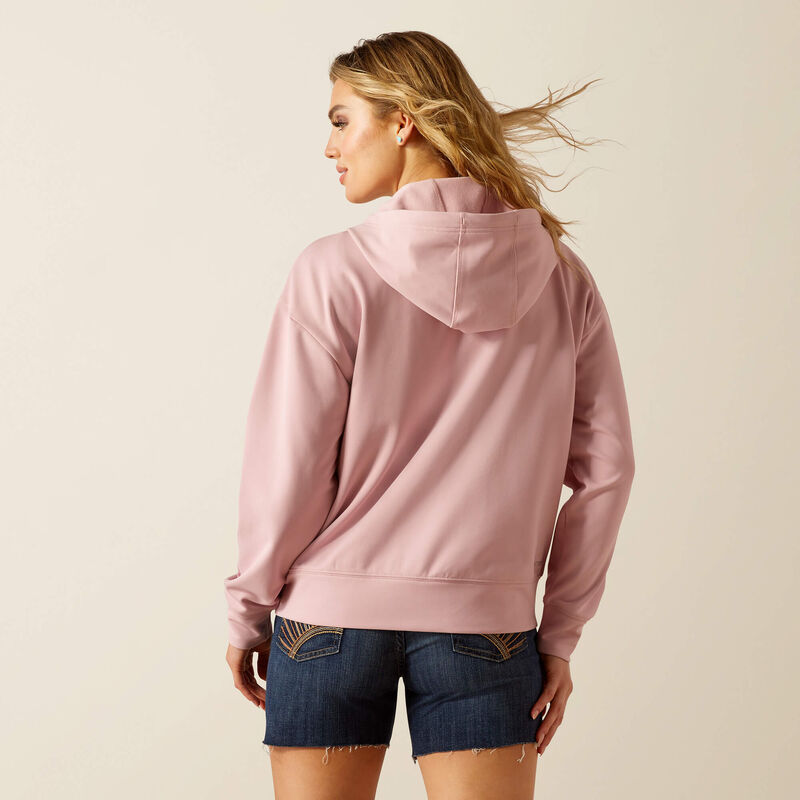 ŚWIAT WESTERNU-Bluza damska Ariat Breeze Full Zip Hoodie