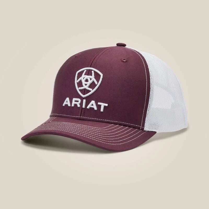 ŚWIAT WESTERNU- Czapka Ariat Stacked Logo Trucker