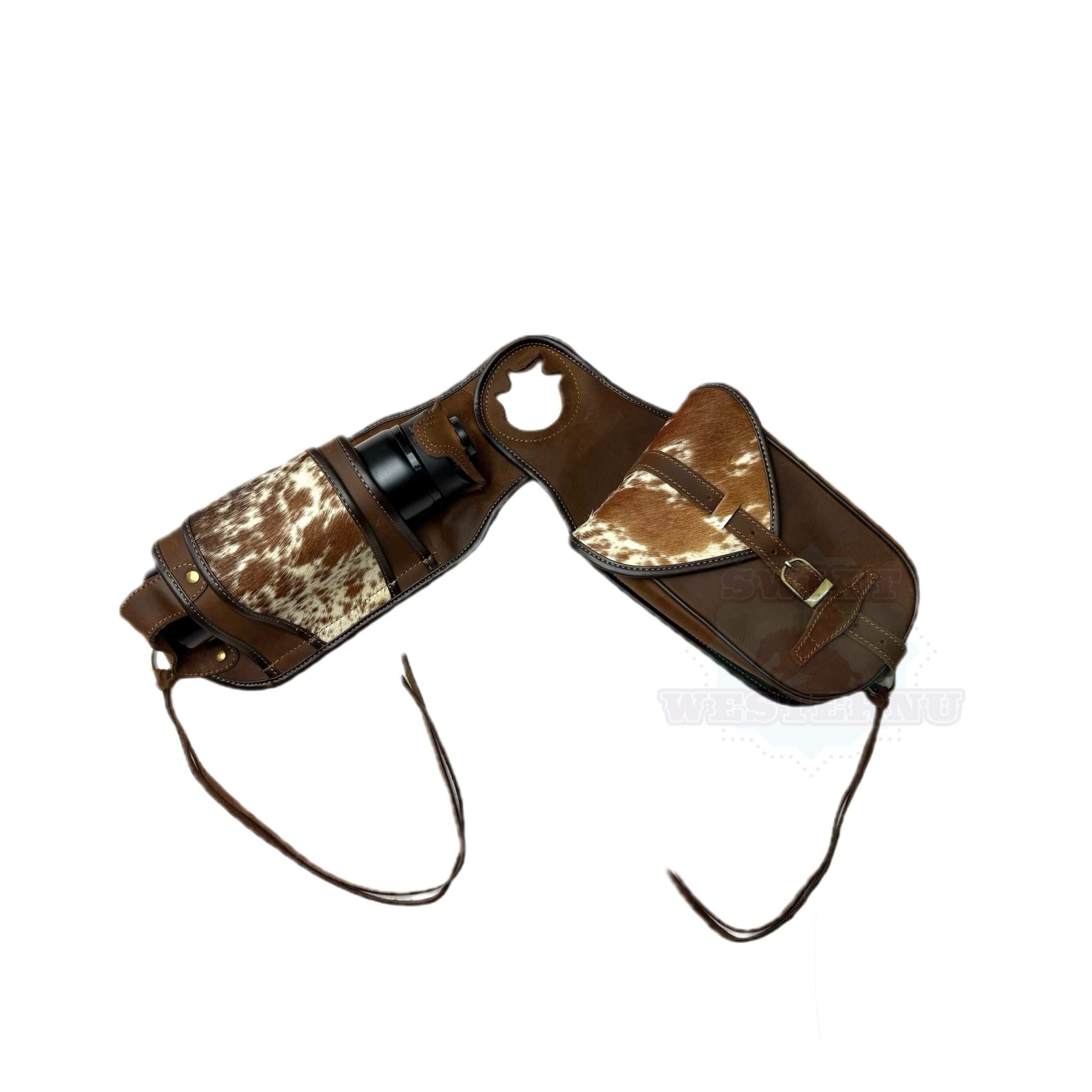 ŚWIAT WESTERNU- Sakwy western Cowhide Canyon Horn