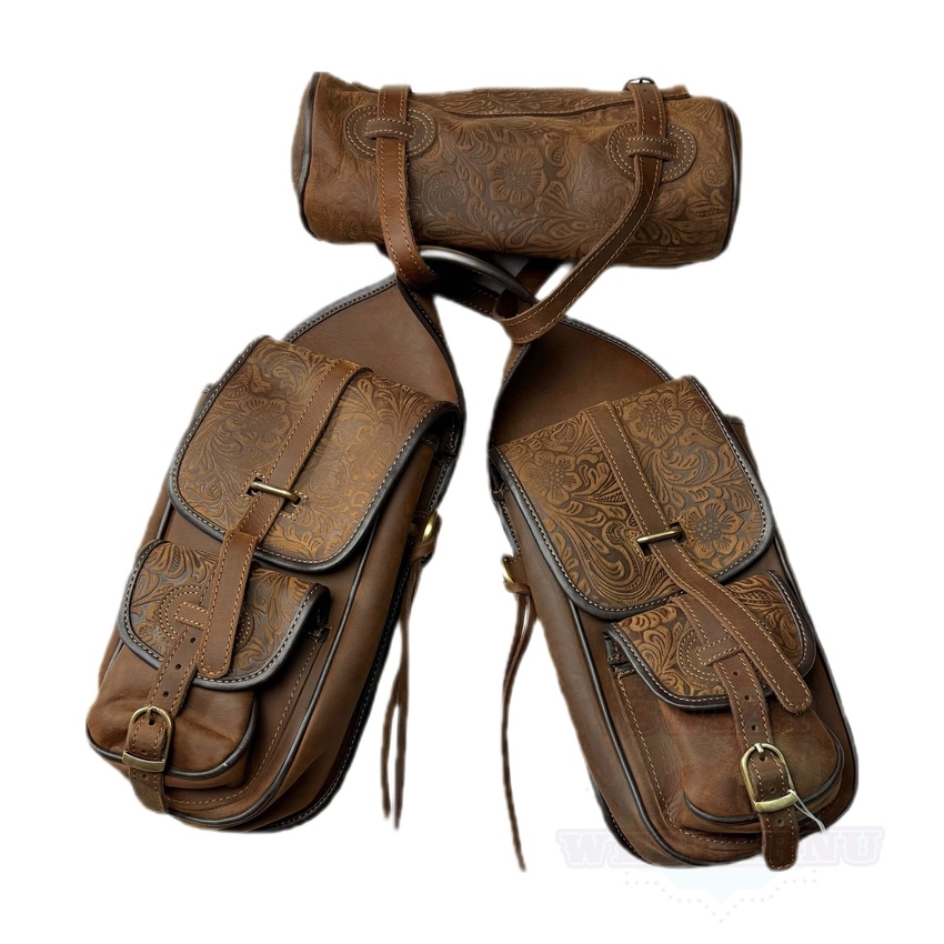 ŚWIAT WESTERNU- Sakwy western Trail Cantle Bag