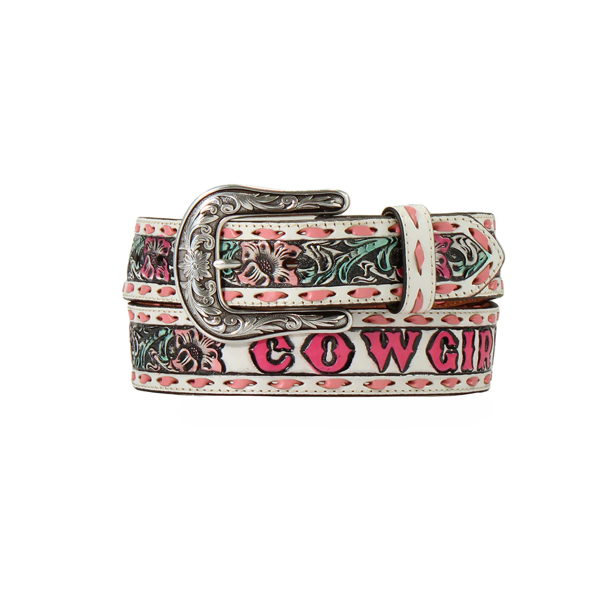 ŚWIAT WESTERNU-Pasek do spodni western Cowgirl