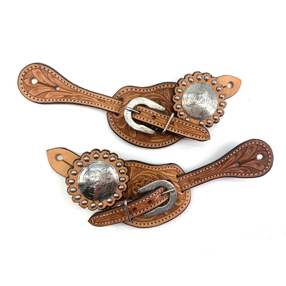 ŚWIAT WESTERNU-Paski do ostróg damskie