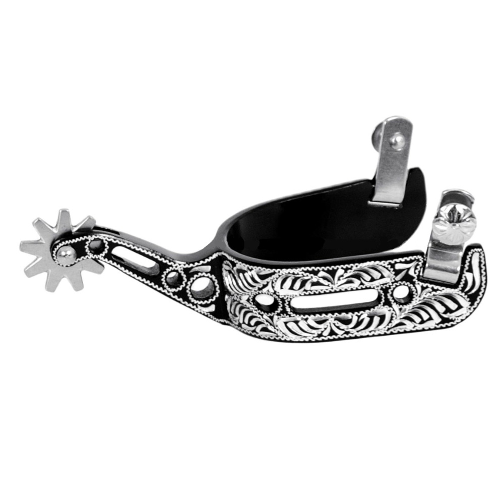 ŚWIAT WESTERNU- Ostrogi western Show aluminiowe