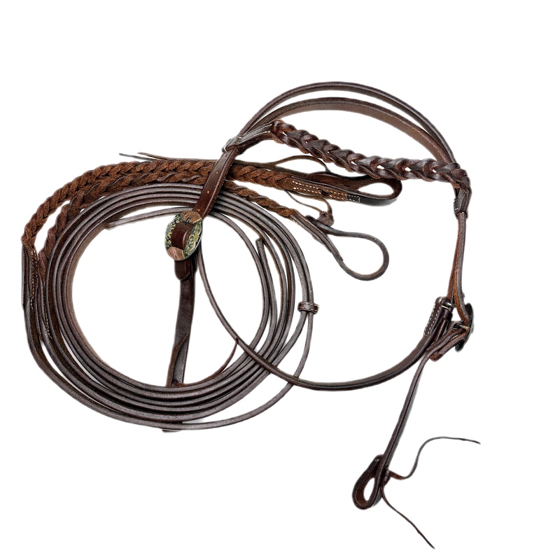 ŚWIAT WESTERNU- Ogłowie i wodze Harness